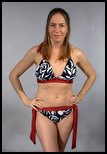 Tied Bikini Top and Bottom